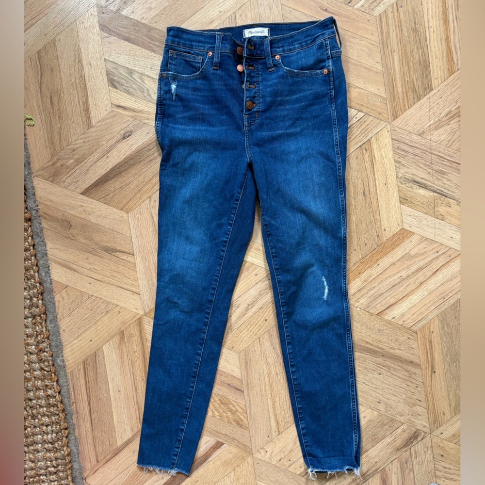 Madewell Blue Skinny Jeans Classic Style